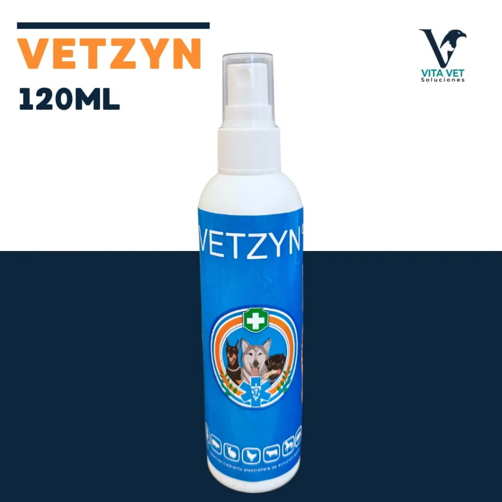 VETZYN 120ml - Spray Tópico